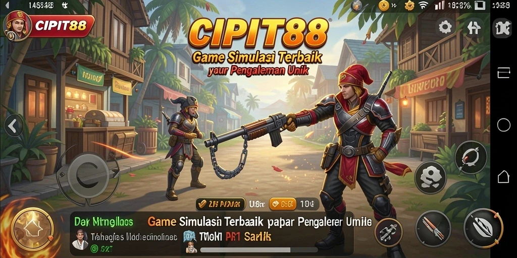 Tampilan gameplay CIPIT88 yang menarik dan interaktif.