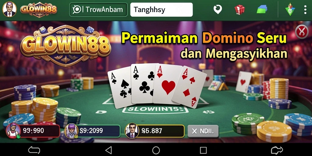 Tampilan menarik dari gameplay GLOWIN88 yang seru.