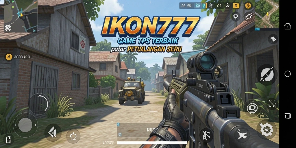 Tangkapan layar gameplay IKON777 yang menampilkan aksi seru dalam pertarungan TPS.