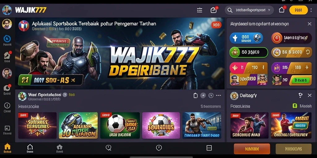 Tampilan gameplay taruhan di WAJIK777 yang menarik.